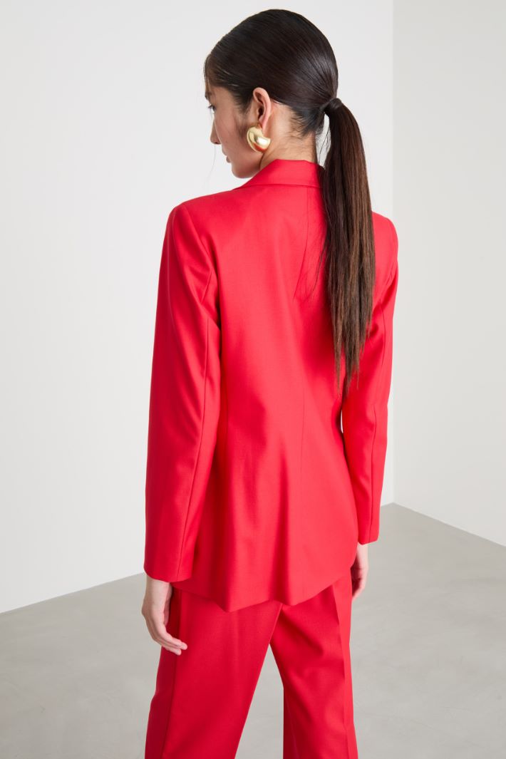 Semi-fitted blazer Intrend - 4