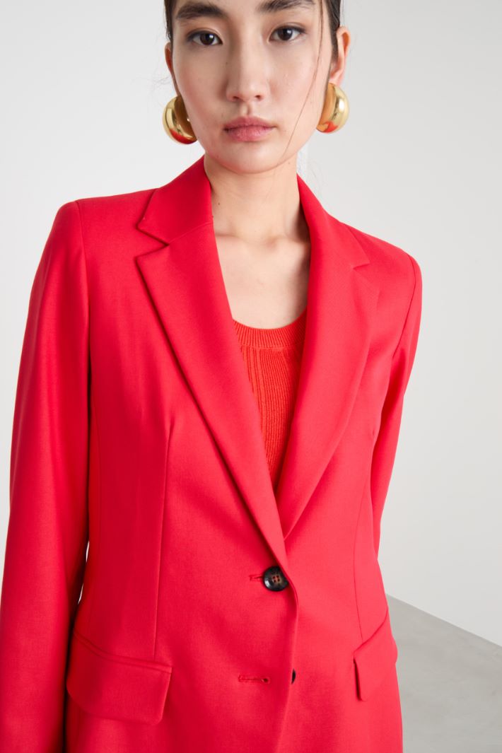 Semi-fitted blazer Intrend - 3