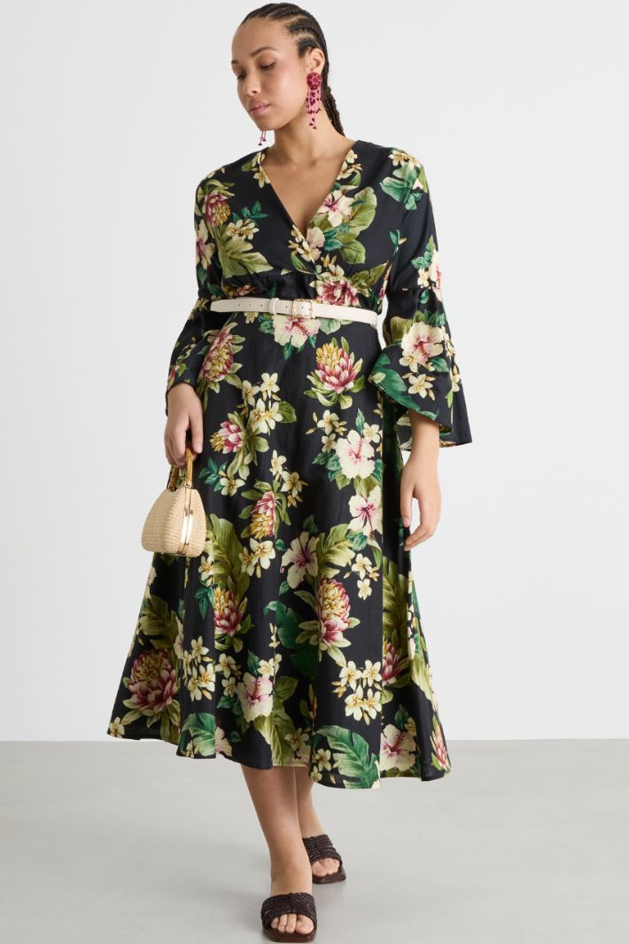 Gonna in tela stampata Intrend