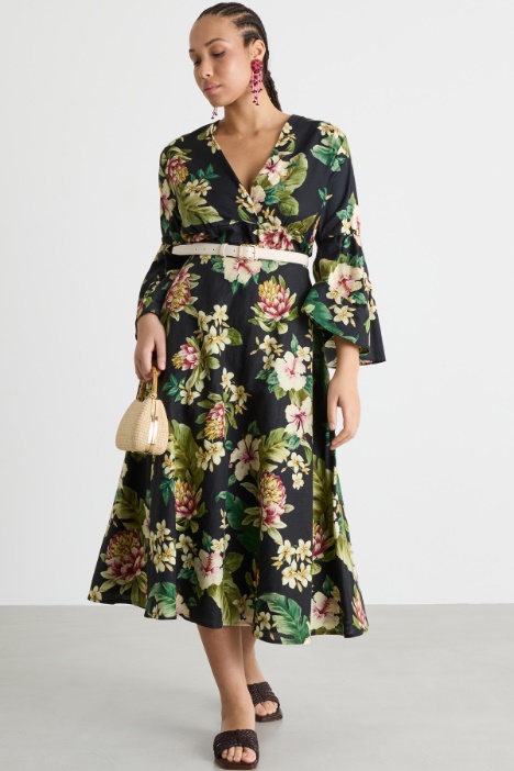 Gonna in tela stampata Intrend