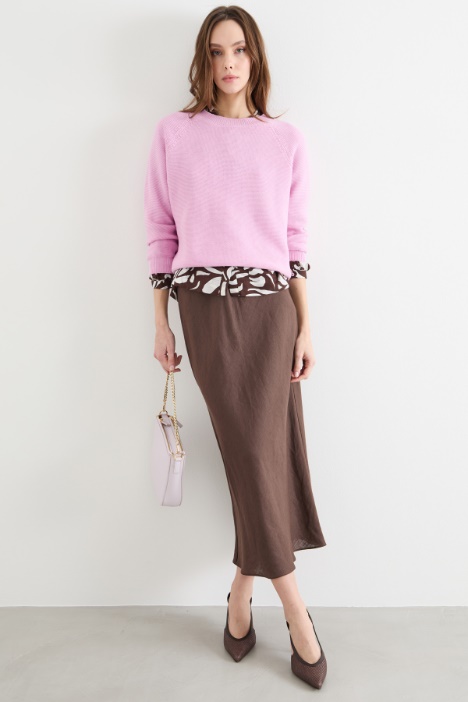 Fluid Midi Skirt Intrend