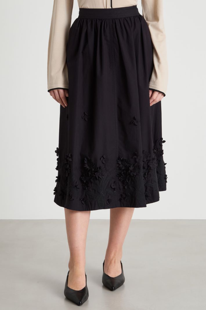 Embroidered Skirt Intrend - 2