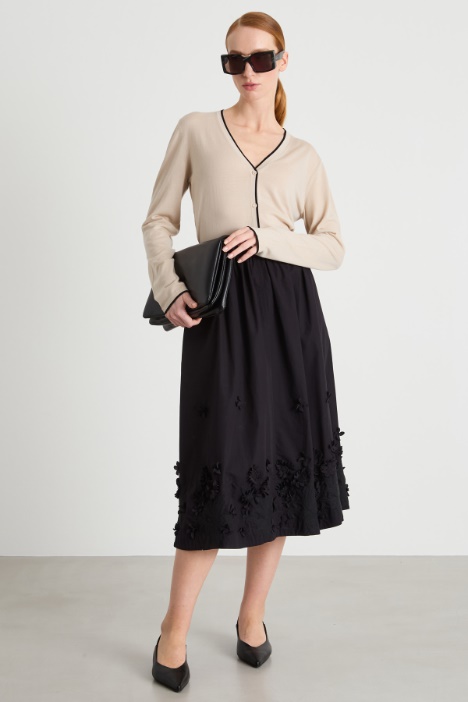 Embroidered Skirt Intrend