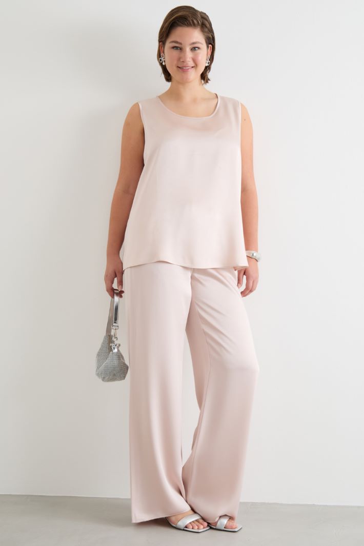 Satin top Intrend