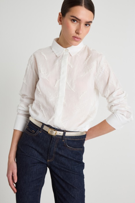 Embroidered Shirt Intrend
