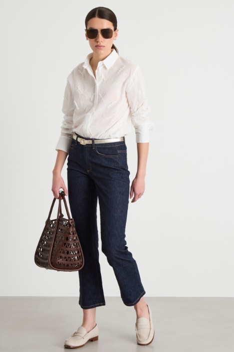 Embroidered Shirt Intrend