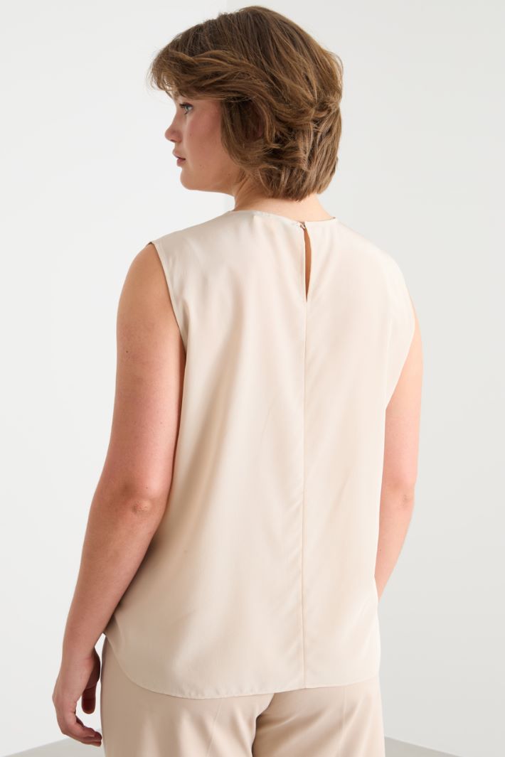 Crepe de chine blouse Intrend - 4