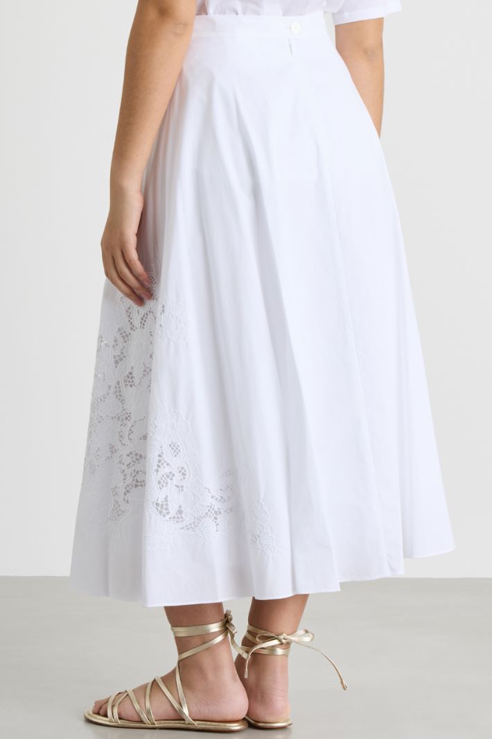 Camicia ampia in popeline Intrend - 4