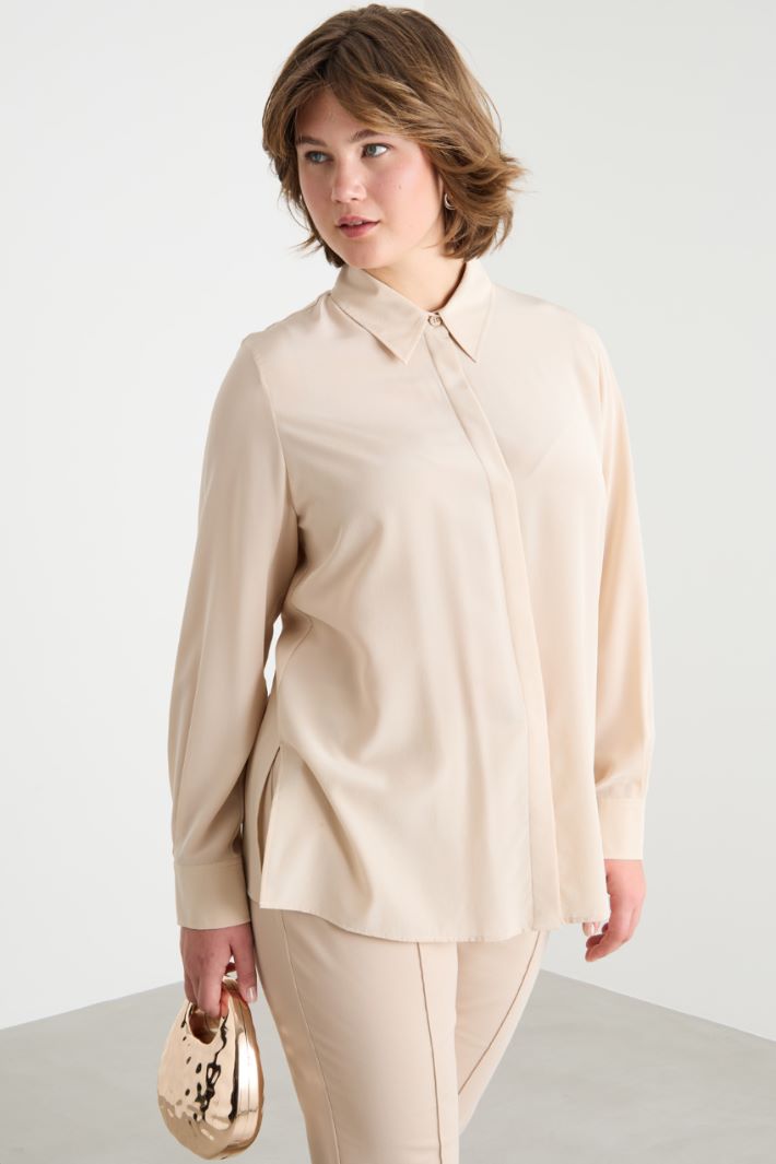 Crepe de chine blouse Intrend - 2