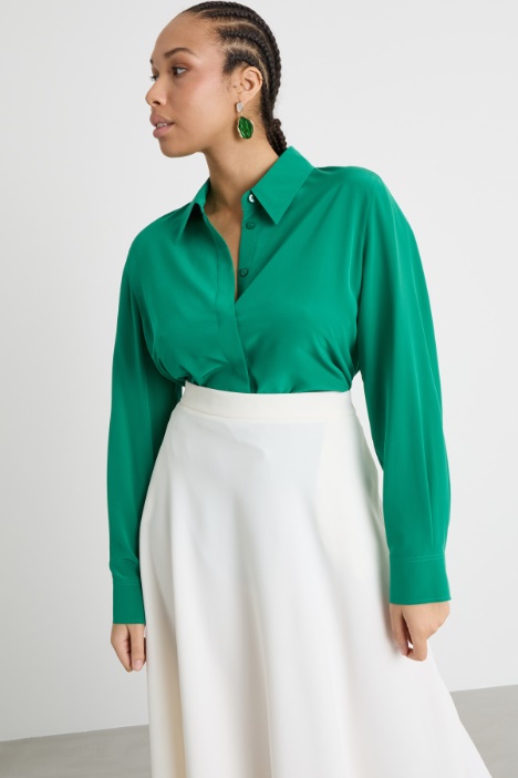 Crepe de chine blouse Intrend