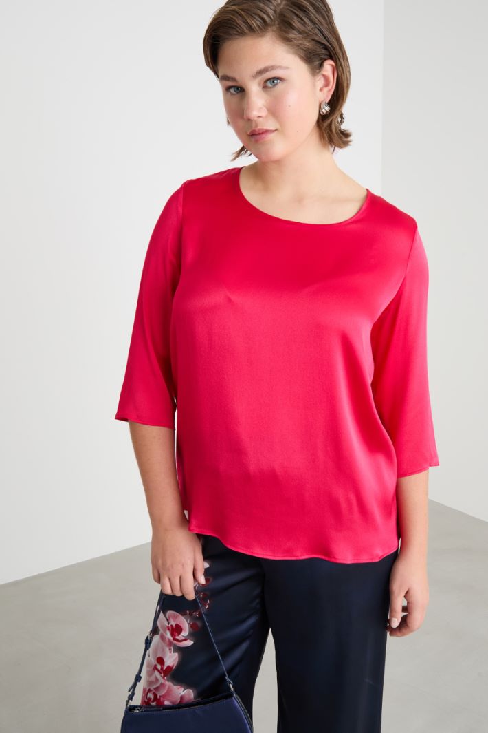 Three-quarter-sleeve blouse Intrend - 2