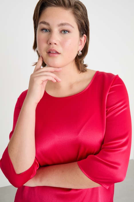 Blusa con maniche a tre quarti