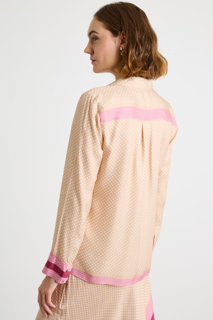 Fluid printed shirt Intrend - 4