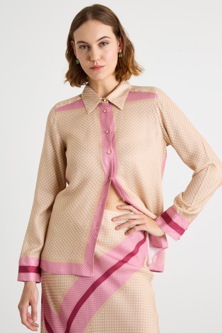 Fluid printed shirt Intrend - 2