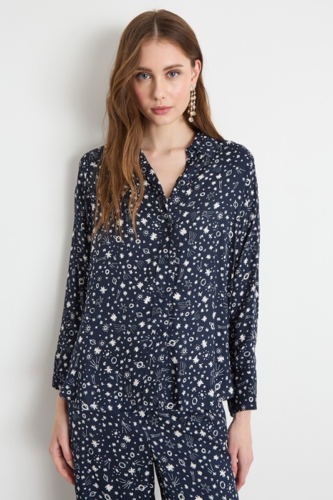 Flowing printed blouse Intrend