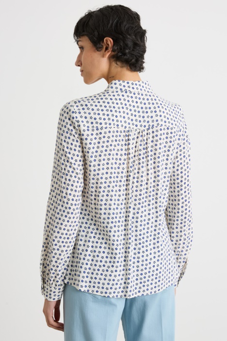 Camicia in tessuto stampato
