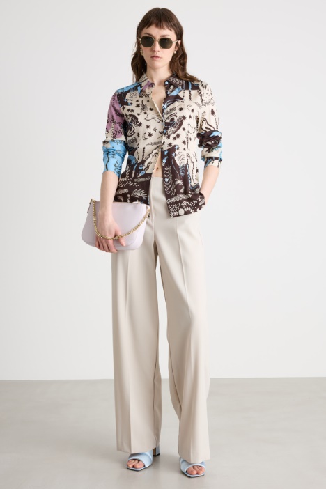 Camicia fluida stampata Intrend