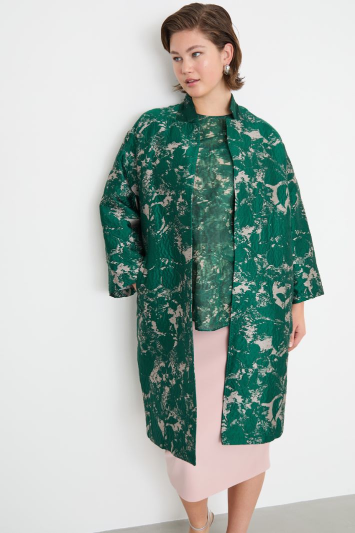 Jacquard duster coat Intrend - 2