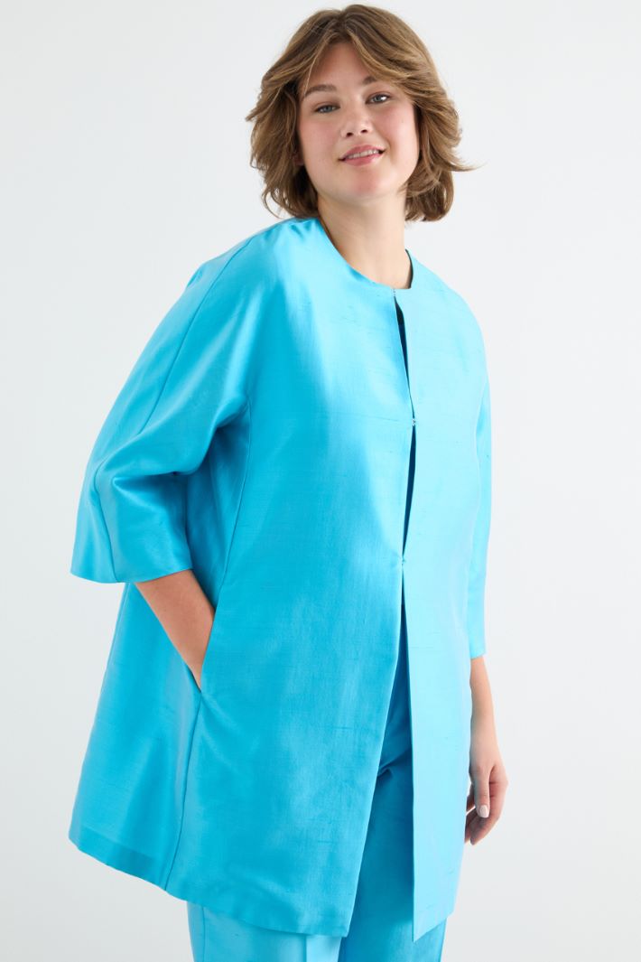 Shantung duster coat Intrend - 3