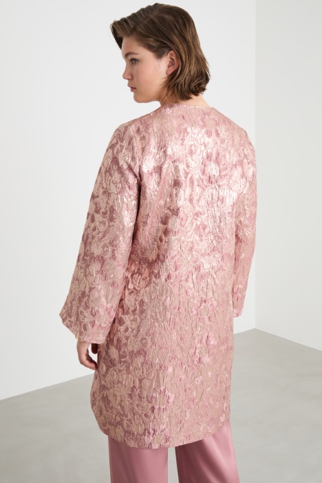 Spolverino jacquard laminato