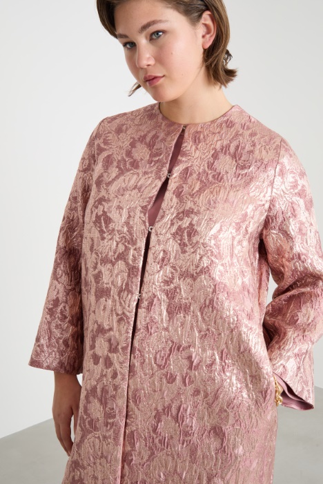 Spolverino jacquard laminato