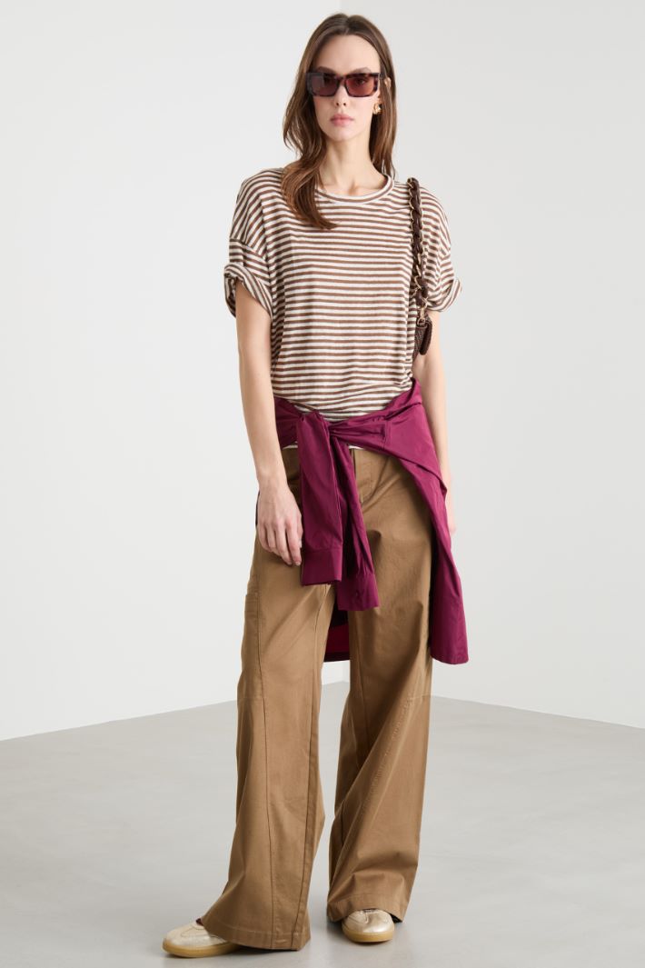 Wide-leg cargo trousers Intrend