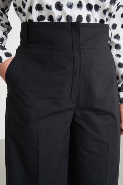 Pantalone palazzo con cintura