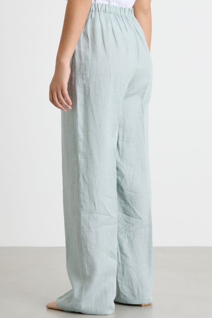 Pantalone ampio con vita elasticizzata Intrend - 4