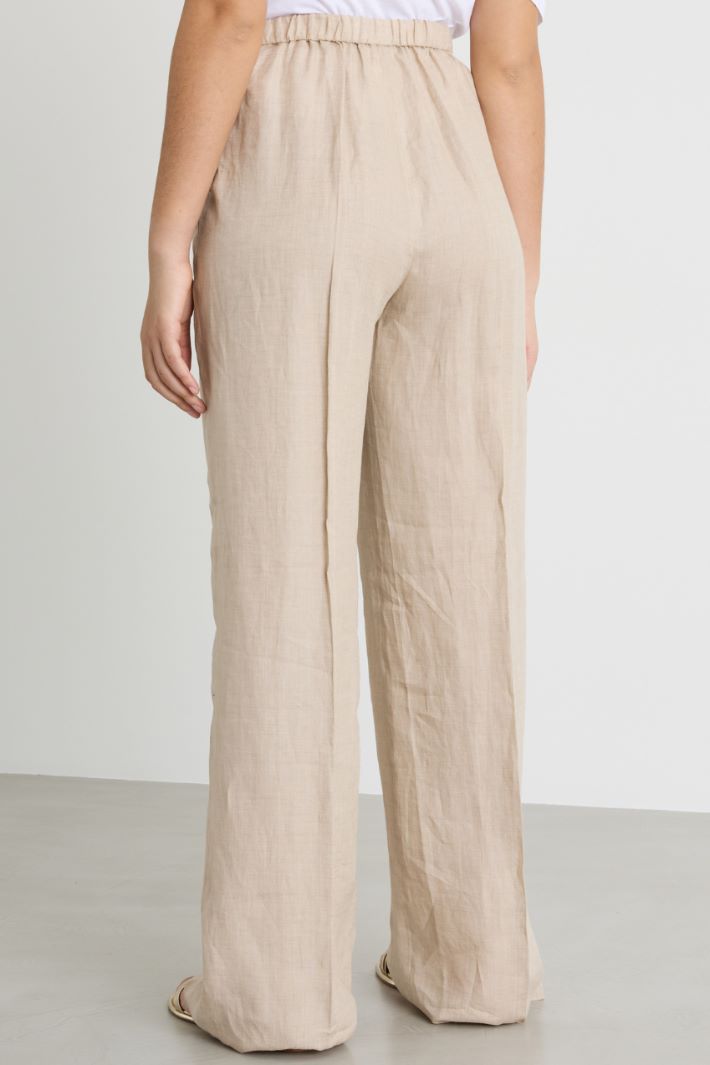 Pantalone ampio con vita elasticizzata Intrend - 4