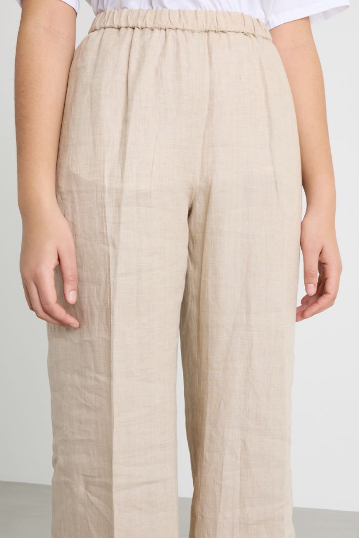 Pantalone ampio con vita elasticizzata Intrend - 3