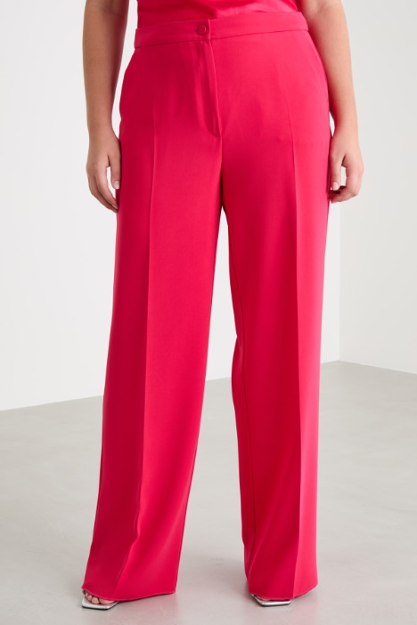 Pantalone ampio in cady