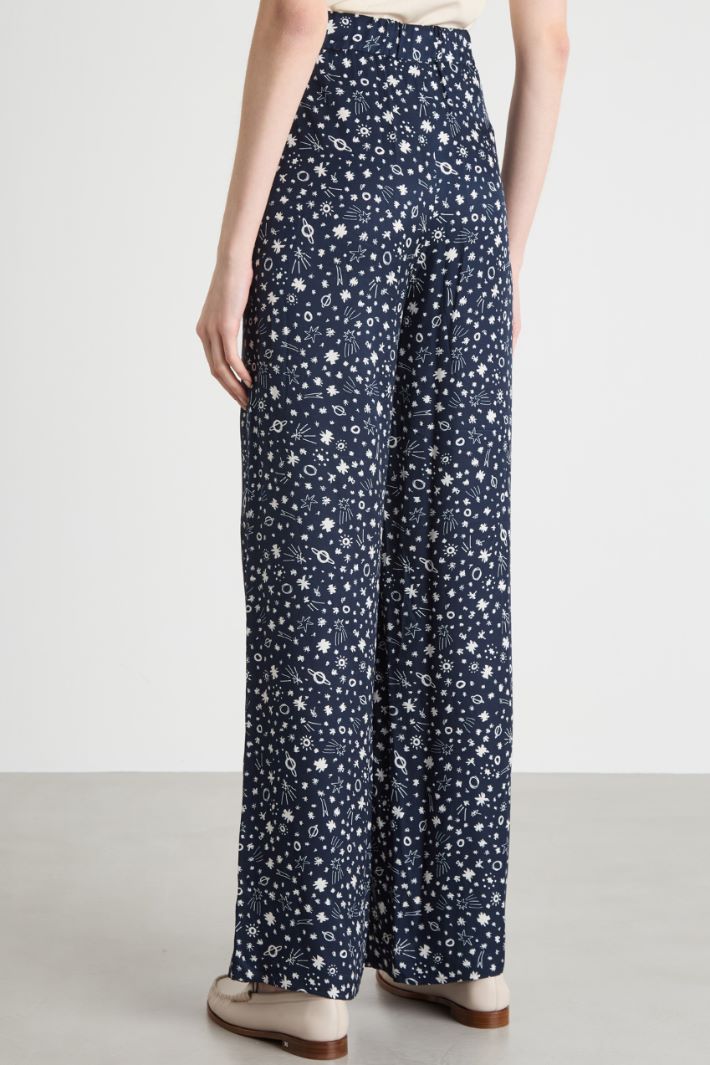 Printed trousers Intrend - 4