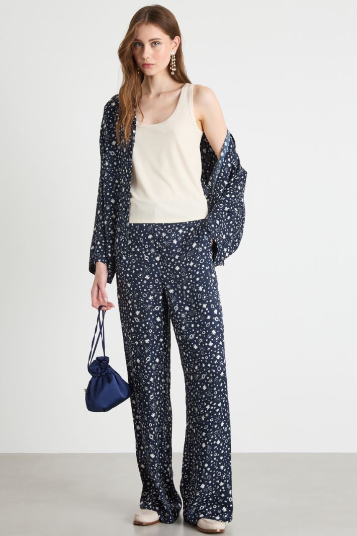 Printed trousers Intrend
