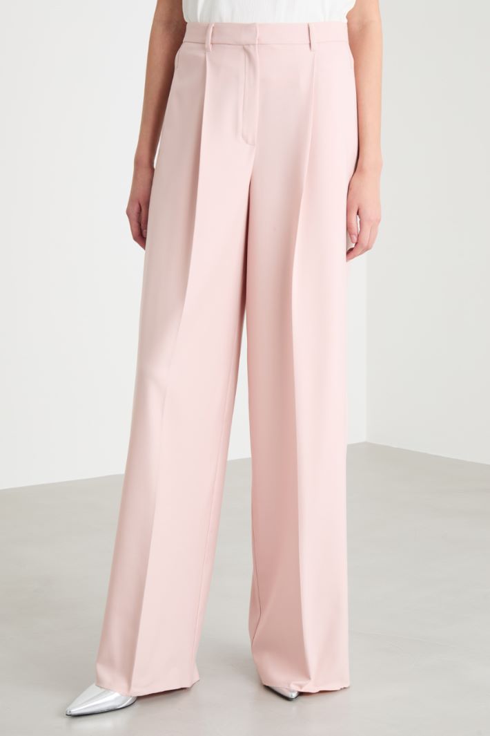 Pleated palazzo trousers Intrend - 2
