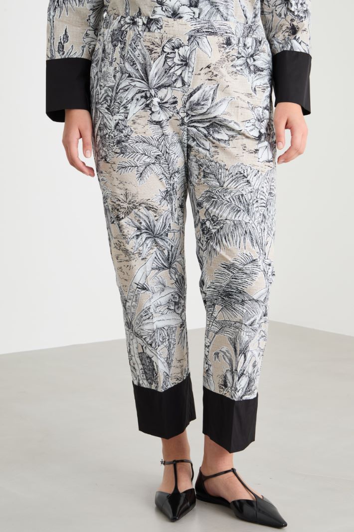 Poplin trousers Intrend - 2
