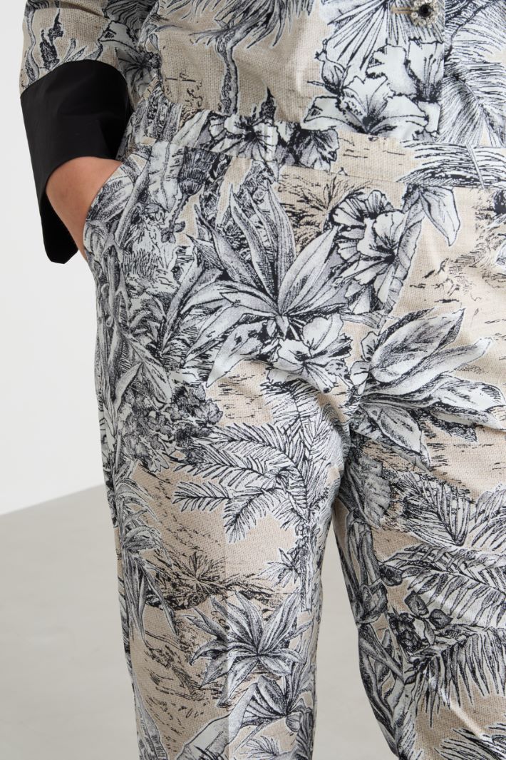 Poplin trousers Intrend - 3