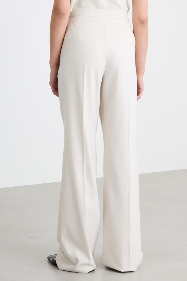 Pantalone in tessuto fluido stretch Intrend - 4