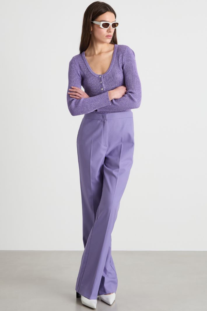 Fluid stretch trousers Intrend