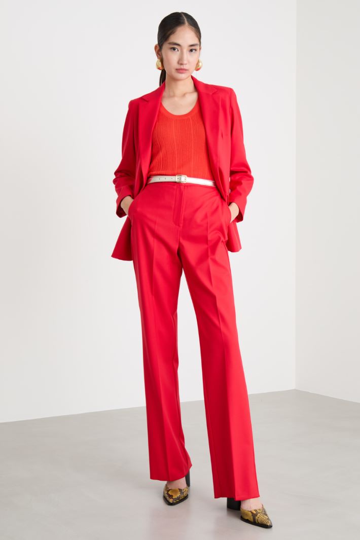 Fluid stretch trousers Intrend