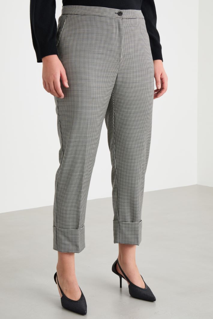 Houndstooth trousers Intrend - 2