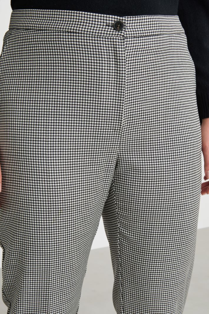 Houndstooth trousers Intrend - 3