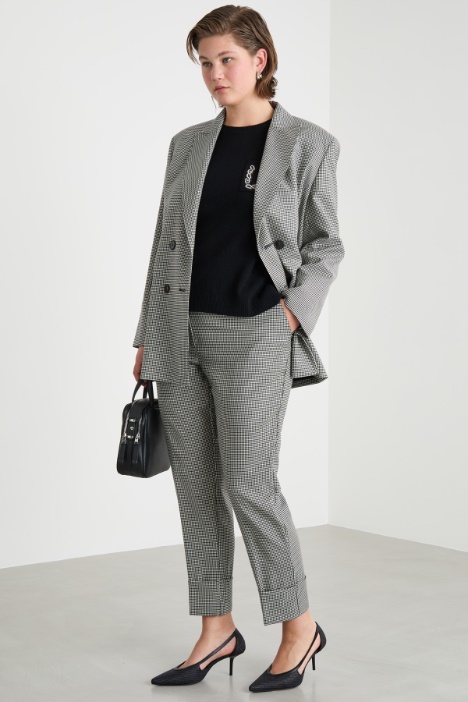Houndstooth trousers Intrend