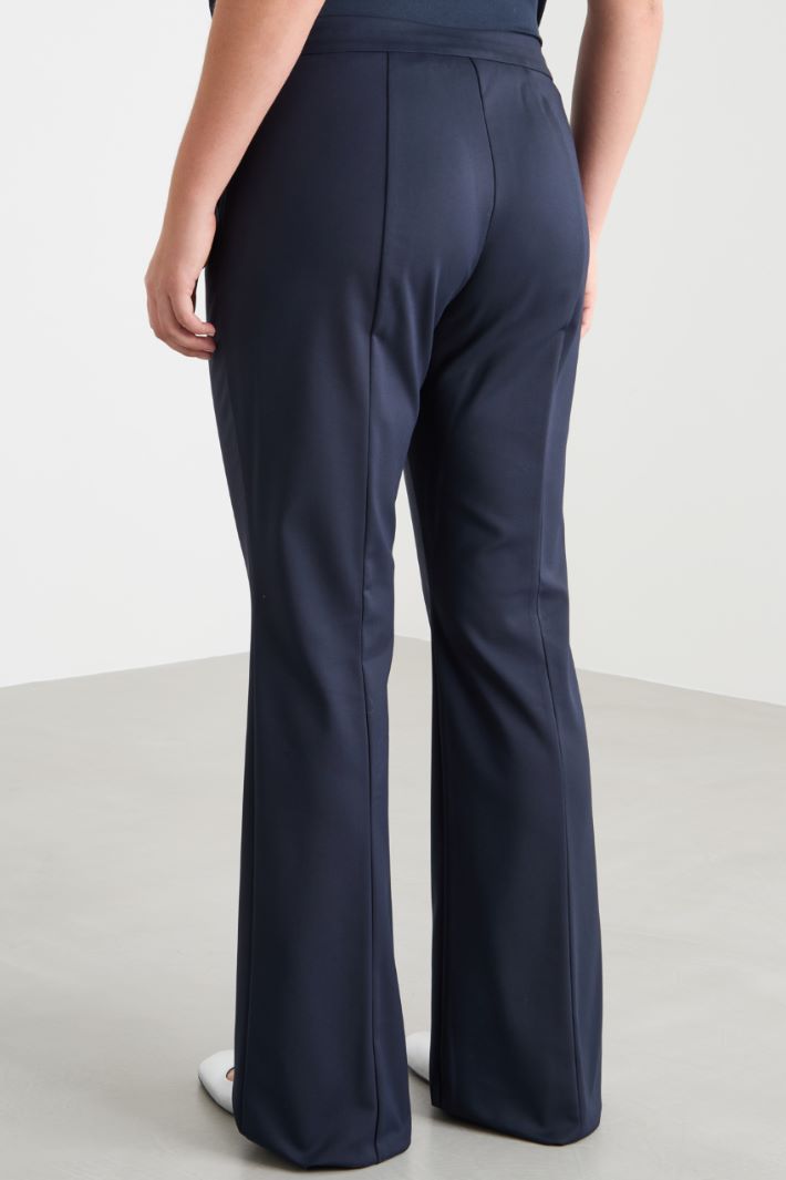 Pantalone stretch con nervatura Intrend - 4