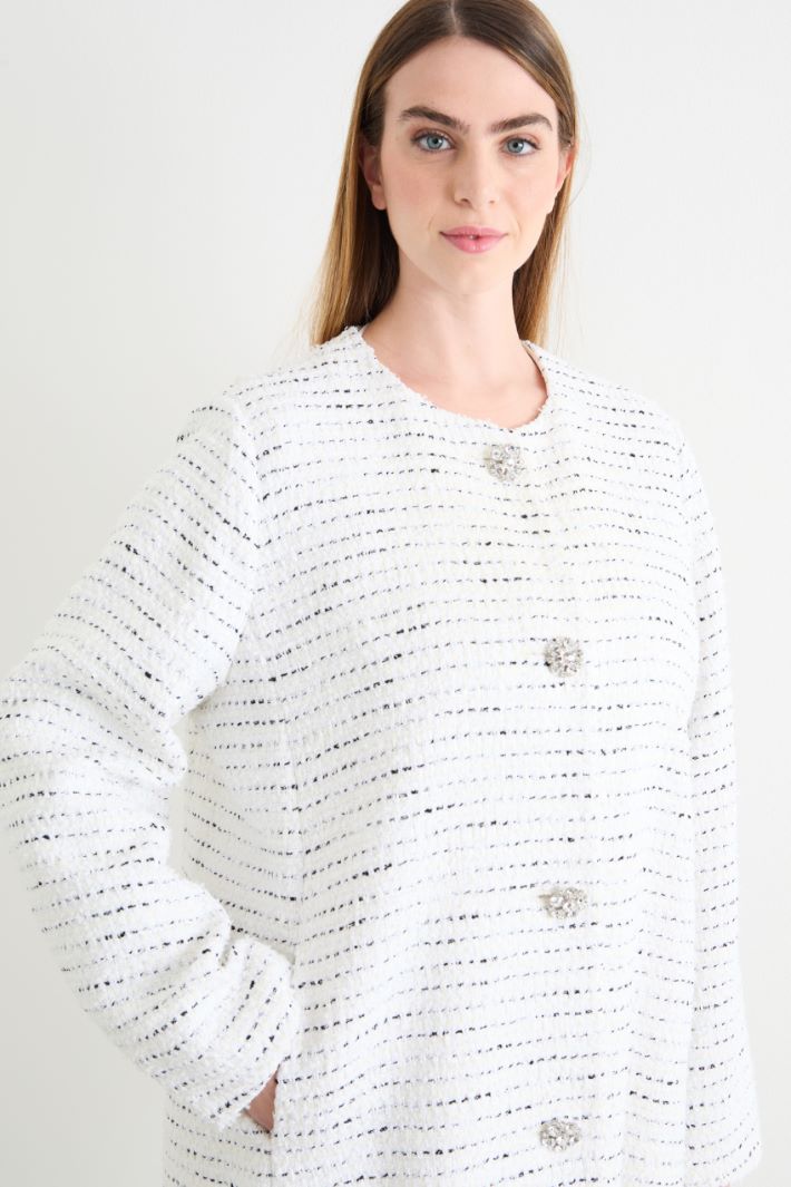 Pintuck stretch trousers Intrend - 3