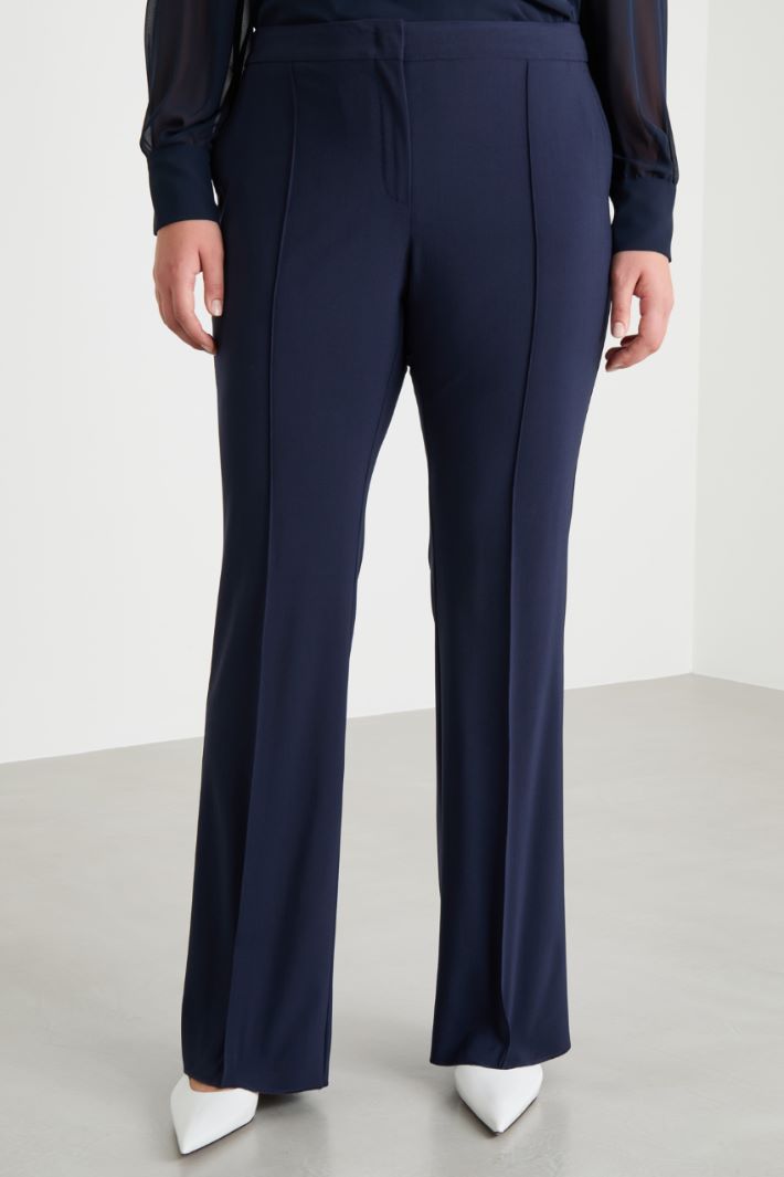 Stitched-Crease Trousers Intrend - 2