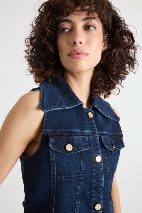 Gilet in jeans