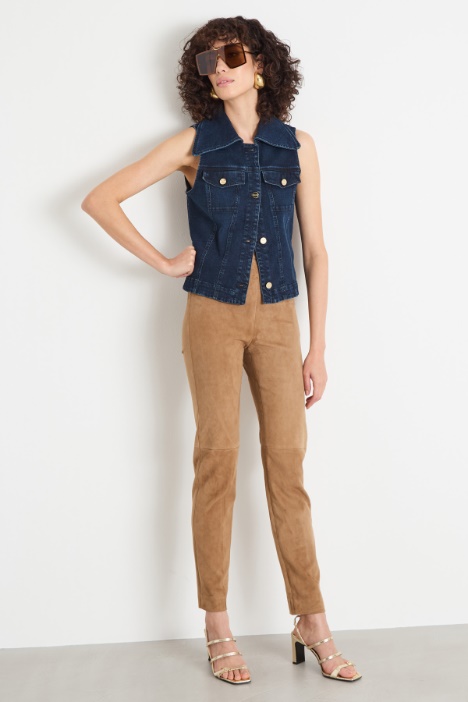 Chaleco de denim Intrend