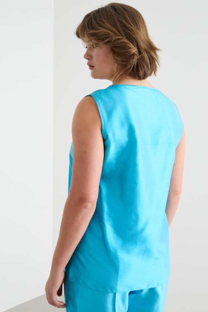 Shantung top Intrend - 4
