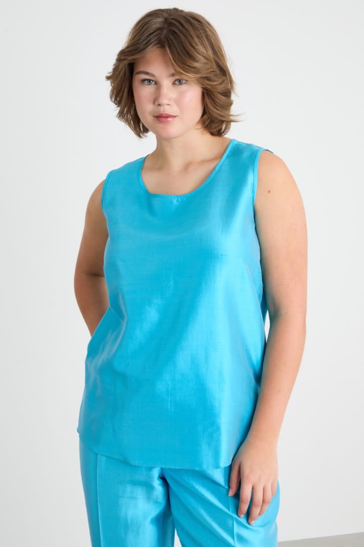 Shantung top Intrend - 2