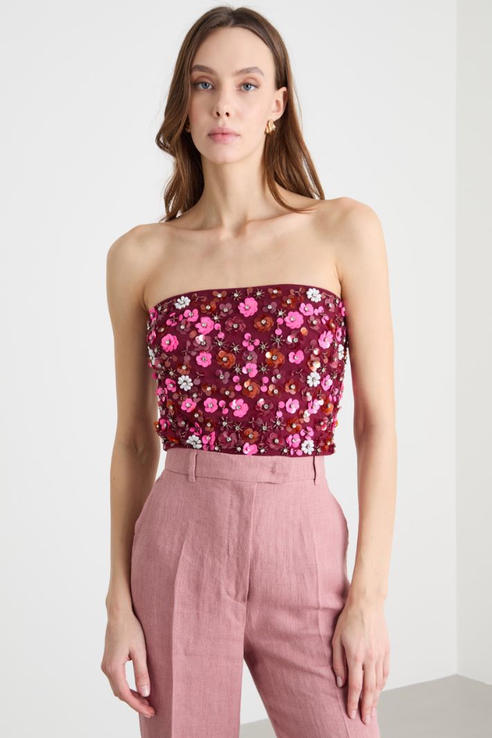 Top bordado Intrend - 2